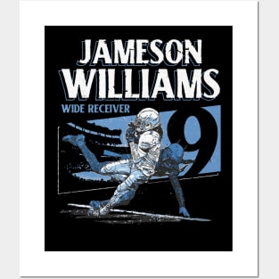 Jameson Williams Detroit Player Name Posters and Art